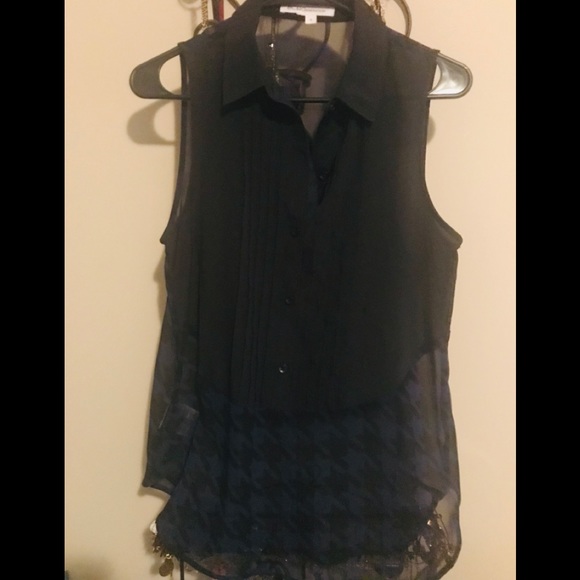 BCBG Sheer Style Shirt - Picture 1 of 1